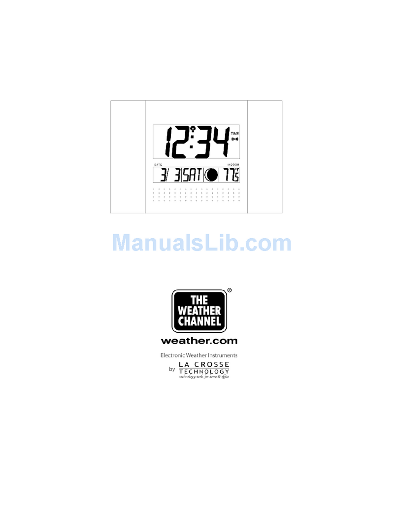 La Crosse Technology WS-8007CTWC User manual