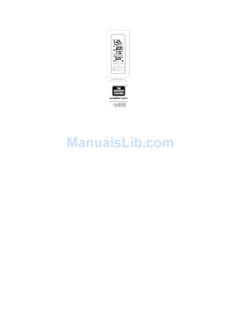 La Crosse Technology WS-7208TWC User manual