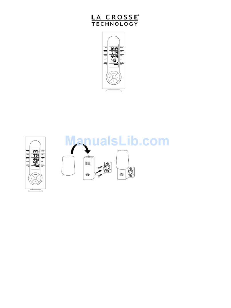 La Crosse Technology WS-7212U User manual