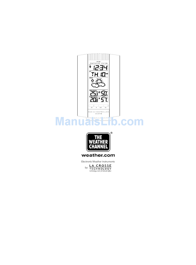 La Crosse Technology WS-7078TWC instruction manual