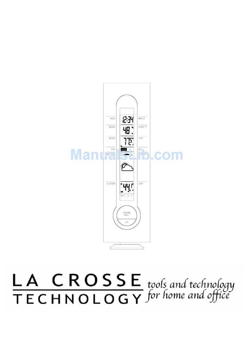 La Crosse Technology WS-7049-Mah instruction manual La Crosse Technology WS-7049-Mah instruction manual