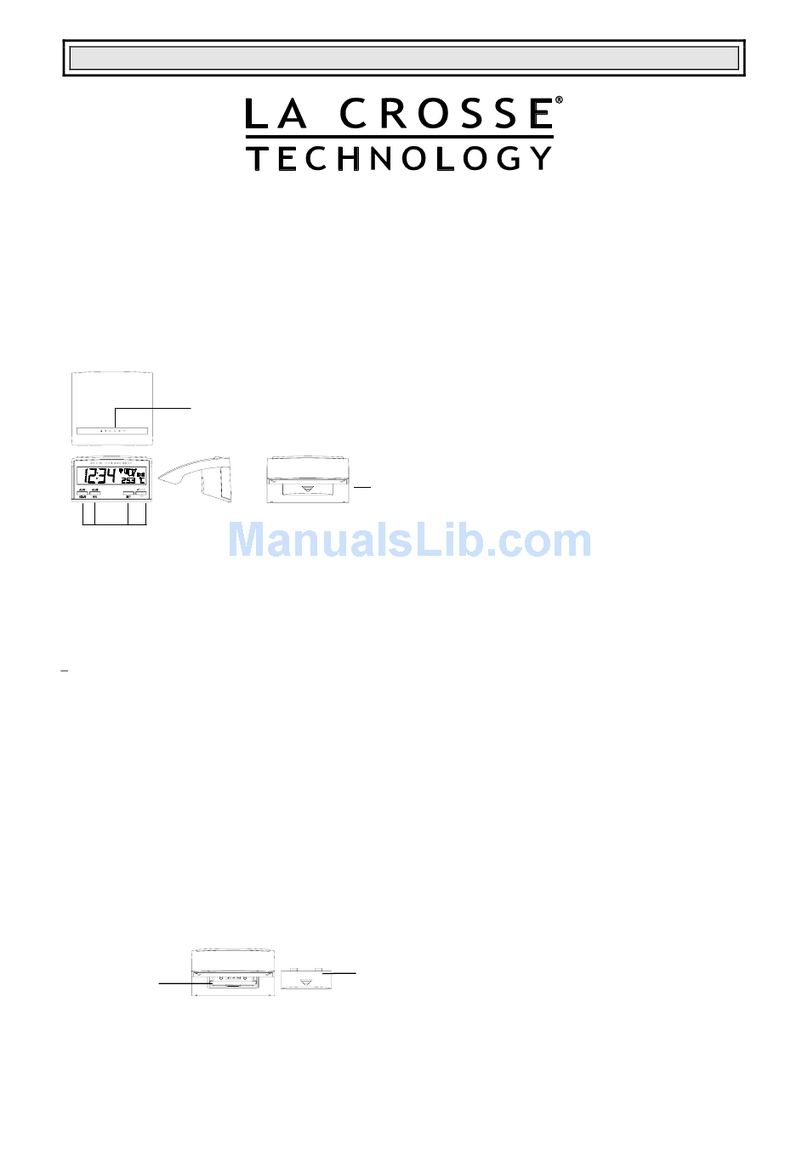 La Crosse Technology WT-2100 instruction manual