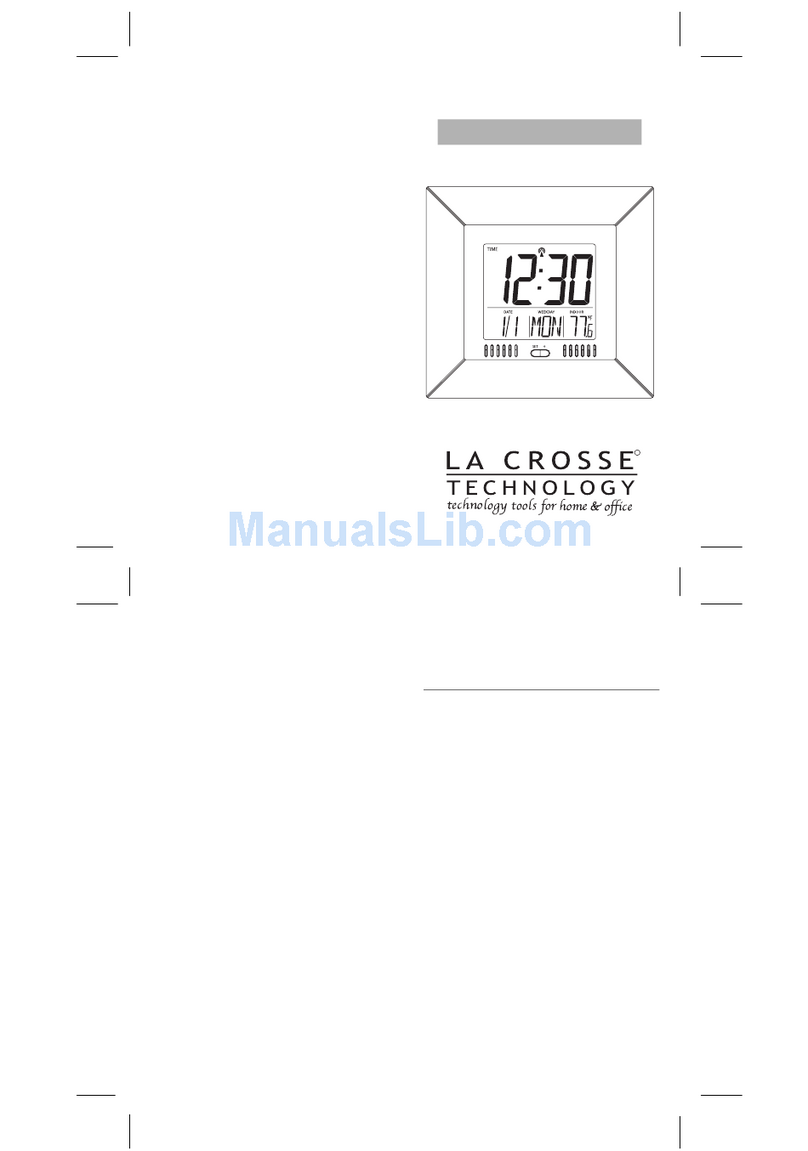 La Crosse Technology WS-9412 instruction manual