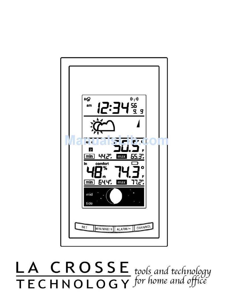 La Crosse Technology WS-9075TWC instruction manual La Crosse Technology WS-9075TWC instruction manual