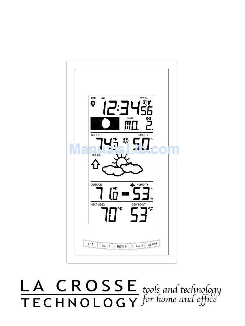 La Crosse Technology WS-9043U instruction manual