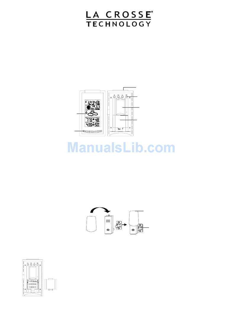 La Crosse Technology WS-9025U User manual
