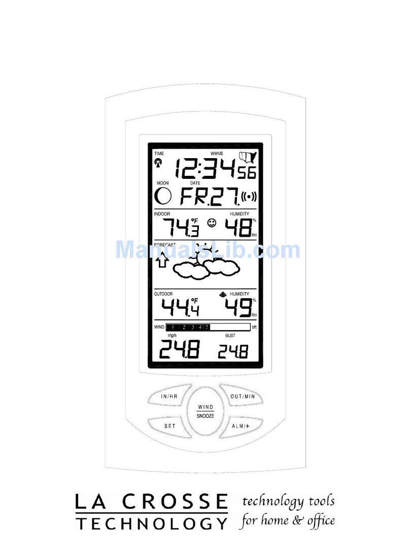 La Crosse Technology WS-9035U instruction manual