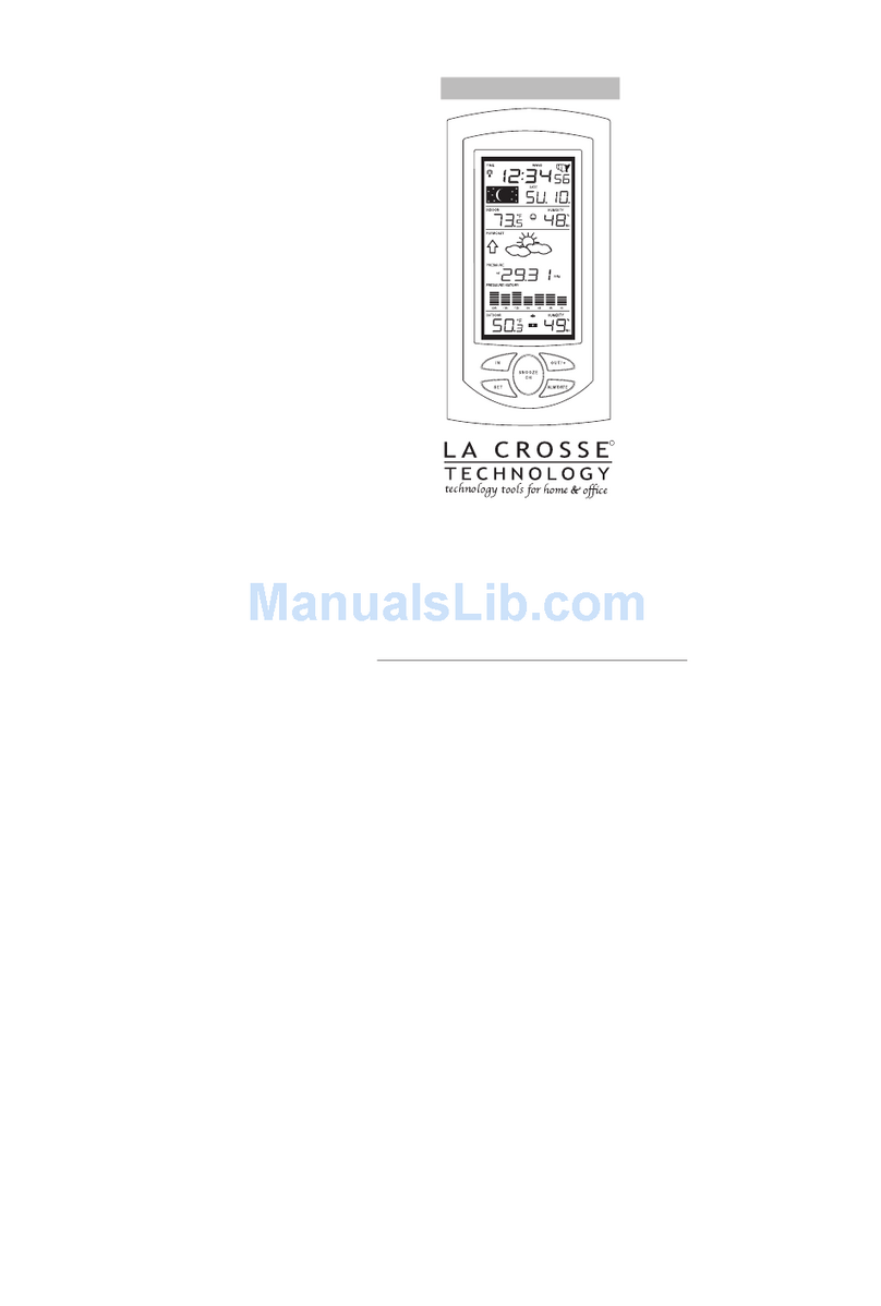 La Crosse Technology WS-9032U instruction manual