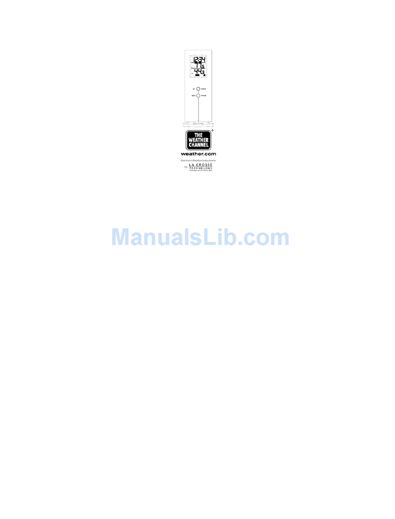 La Crosse Technology WS-9014TWC instruction manual