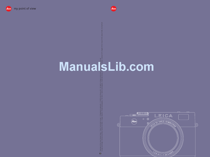 Leica Digilux 2 User manual