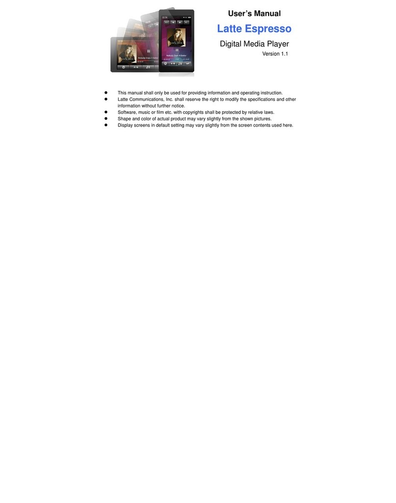 Latte Espresso 16GB user manual