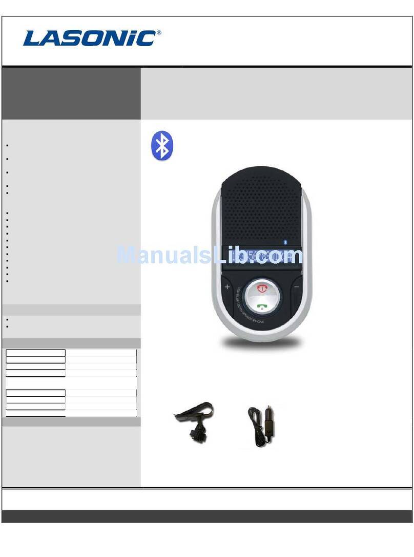 Lasonic BTS-1100 Specifications
