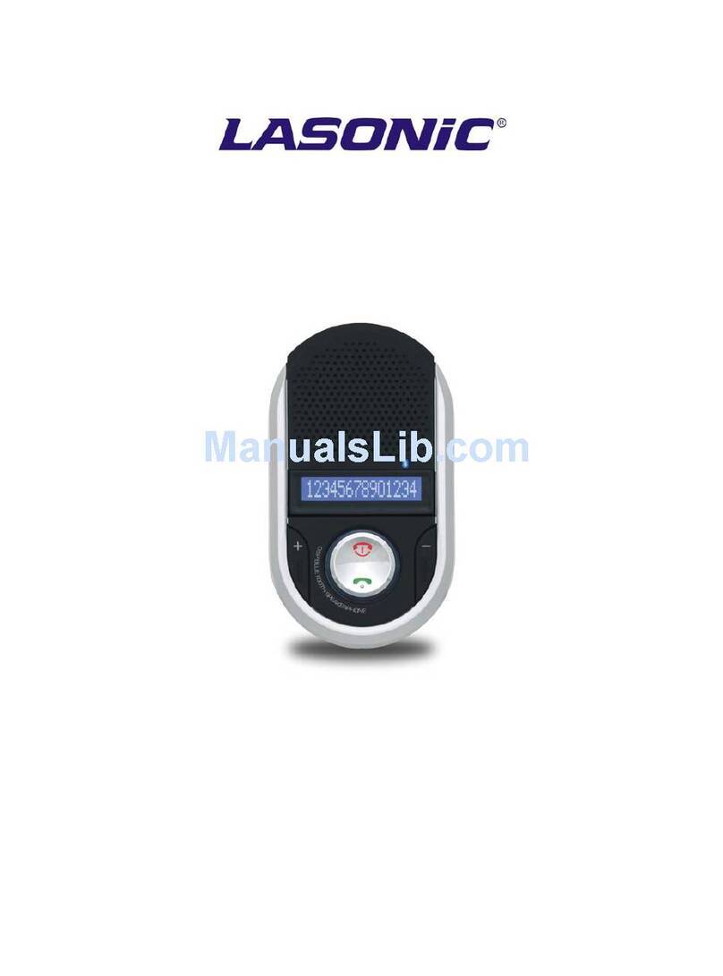 Lasonic BTS-1100 user manual