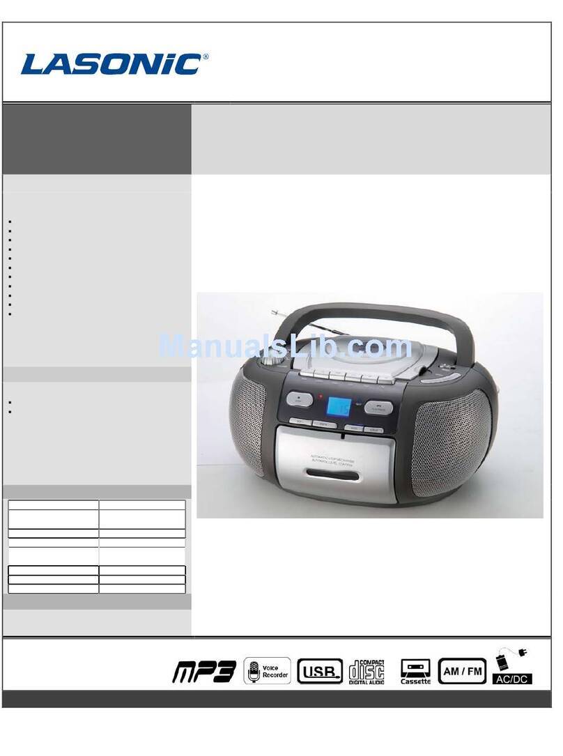 Lasonic CDP-695 User manual