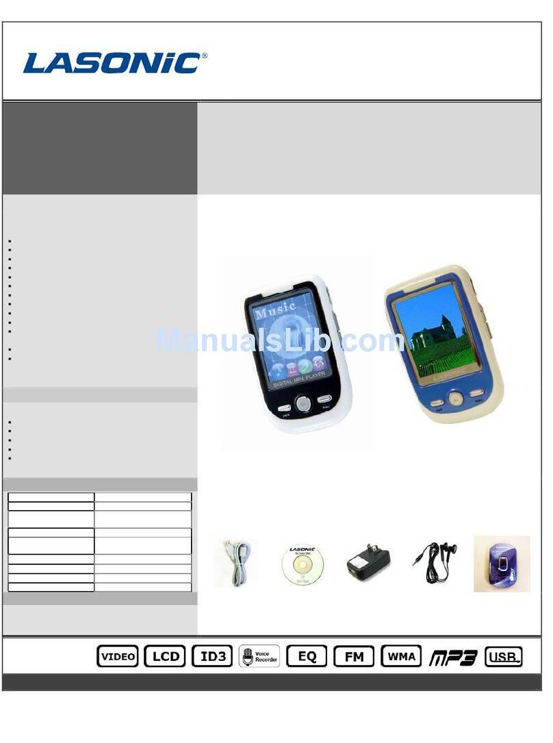 Lasonic VP-02GL Specifications