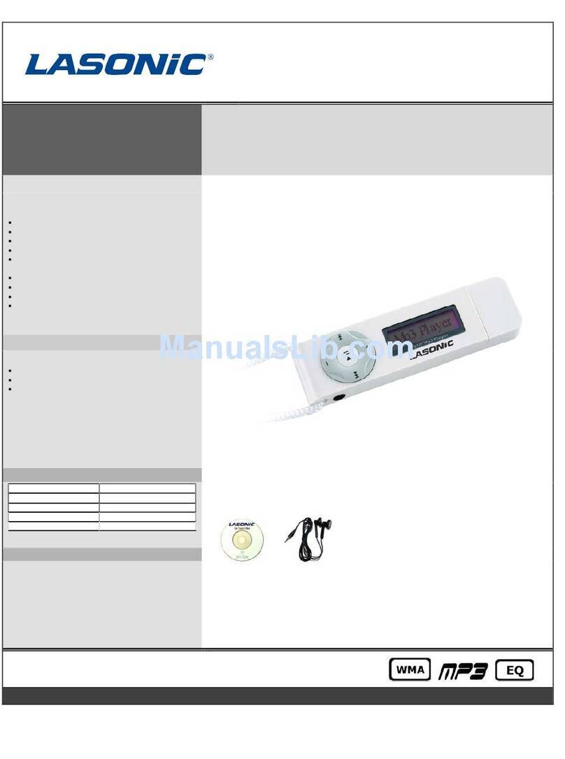 Lasonic MPS-01G Specifications