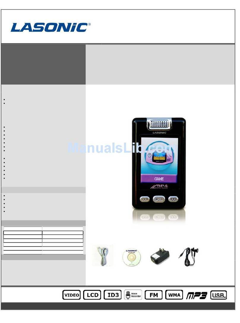 Lasonic VP-01GK Specifications