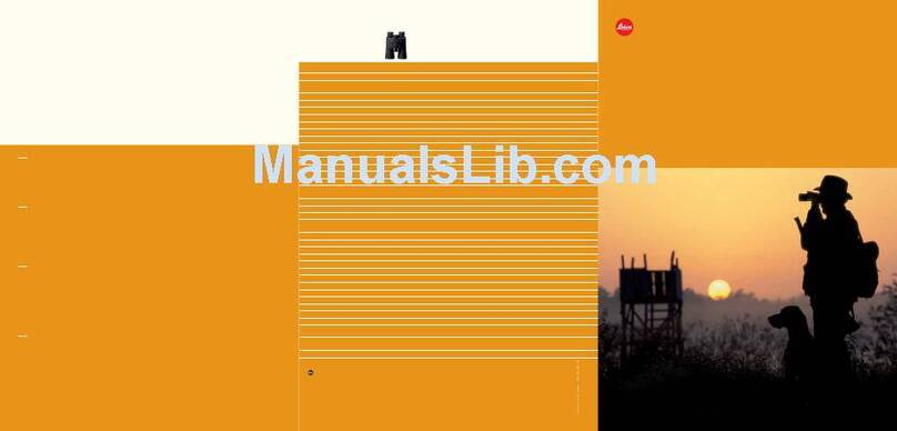 Leica Geovid 56 User manual