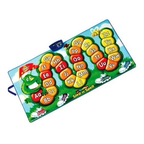 Learning Resources Alpha-Bug Step ‘n’ Spell LER6907 User manual Learning Resources Alpha-Bug Step ‘n’ Spell LER6907 User manual