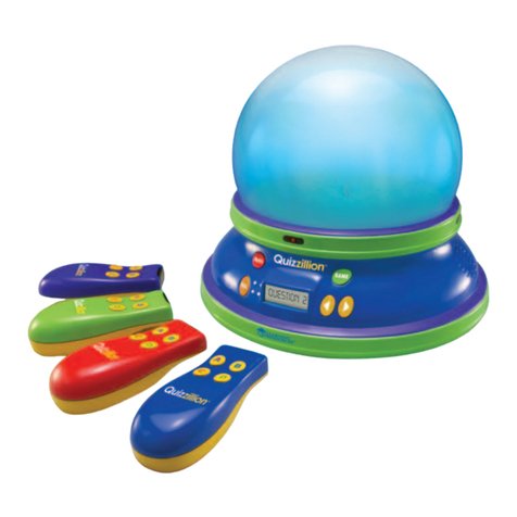 Learning Resources Quizzillion LER 6914 User manual Learning Resources Quizzillion LER 6914 User manual
