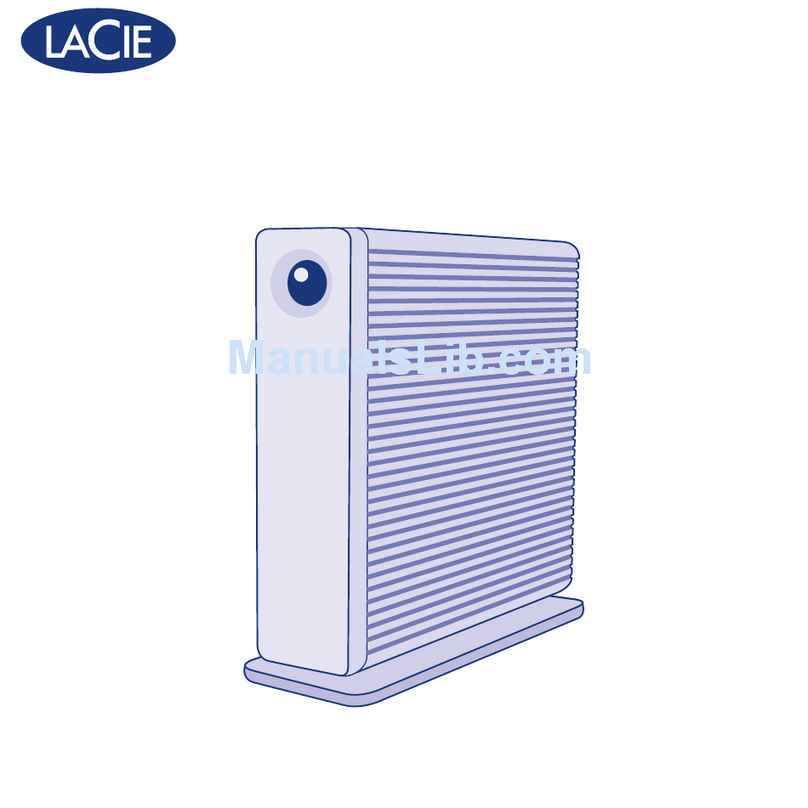 LaCie 301542U Quick install guide
