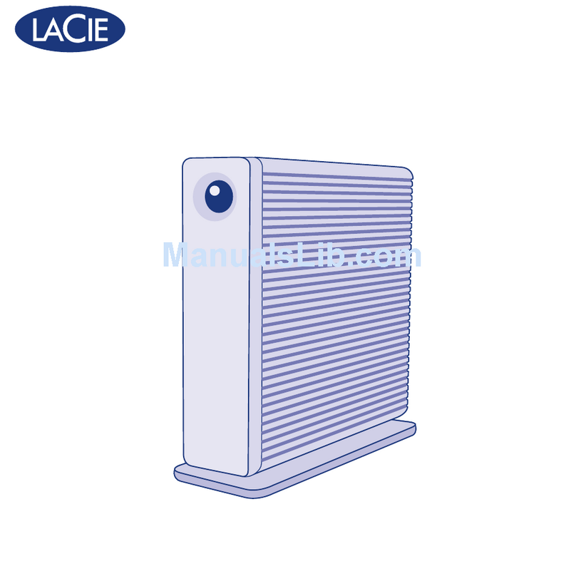 LaCie 301527 User manual
