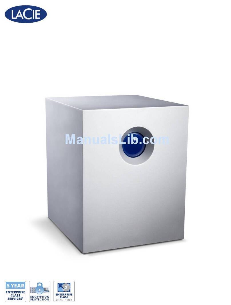 LaCie 301385U User manual