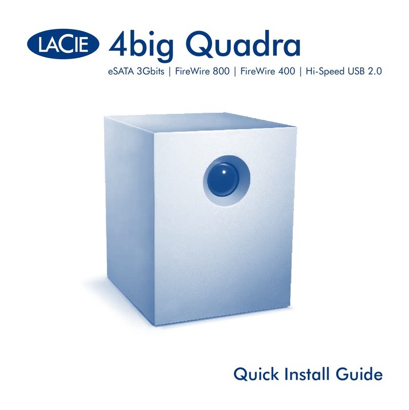 LaCie 301359U Quick install guide