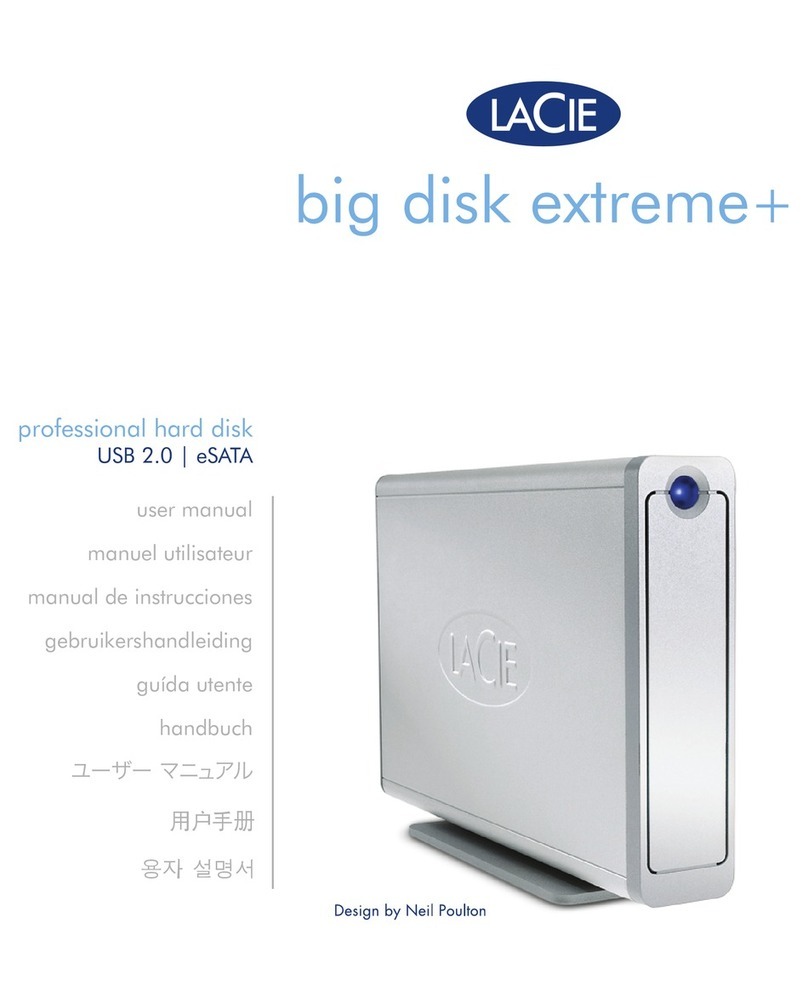 LaCie 301295U User manual
