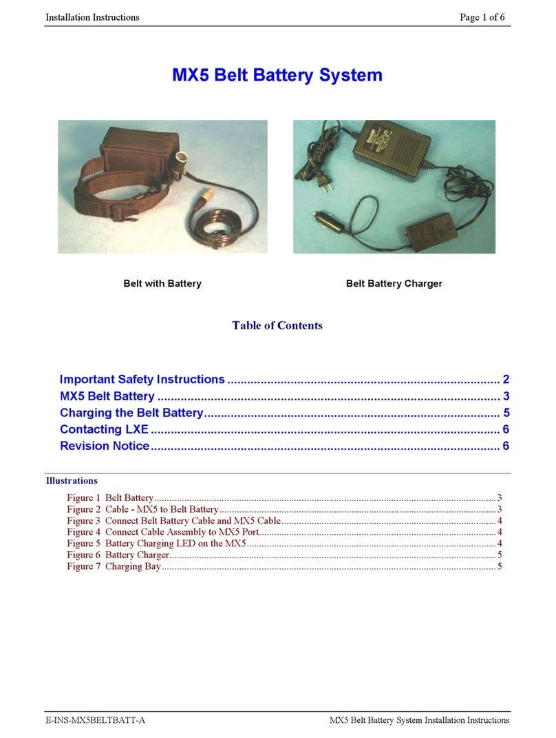 LXE MX5 installation instructions