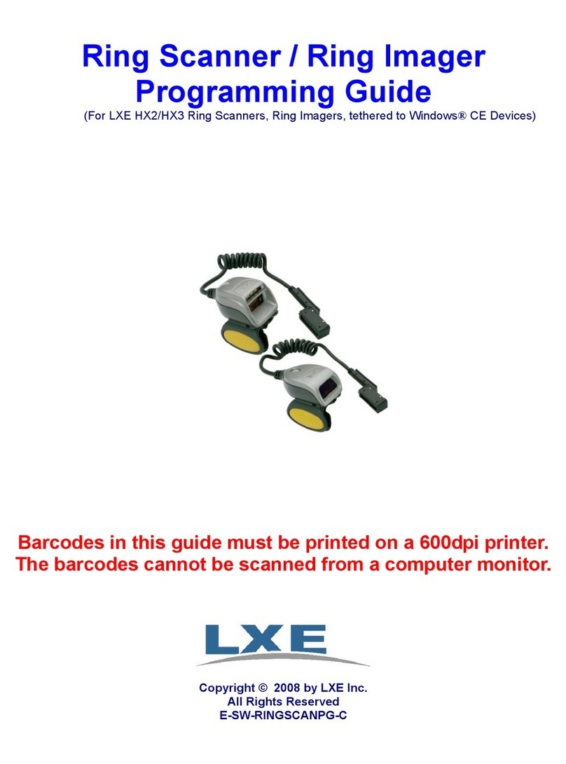 LXE HX2 Programming guide
