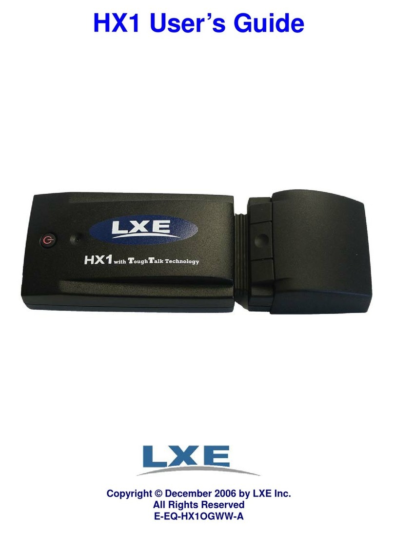 LXE HX1 user guide