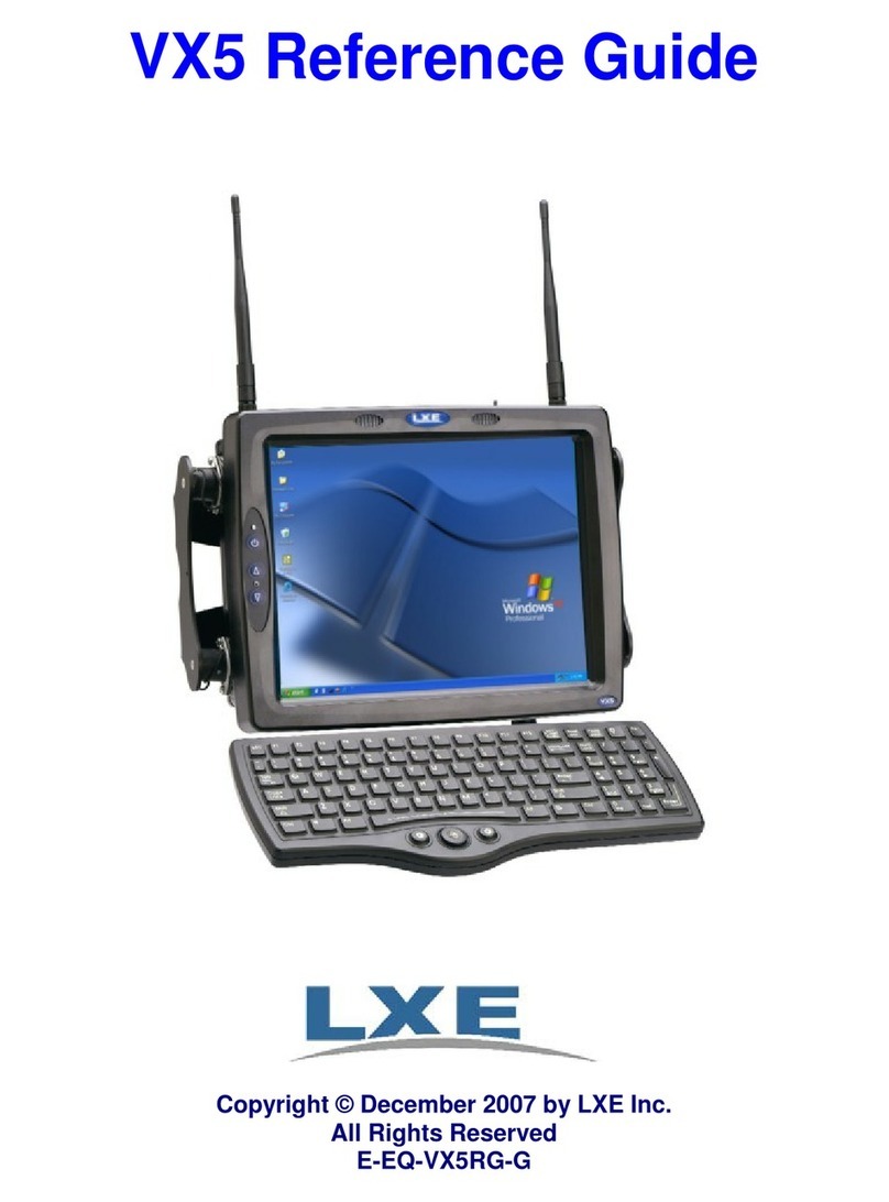 LXE VX5 reference guide
