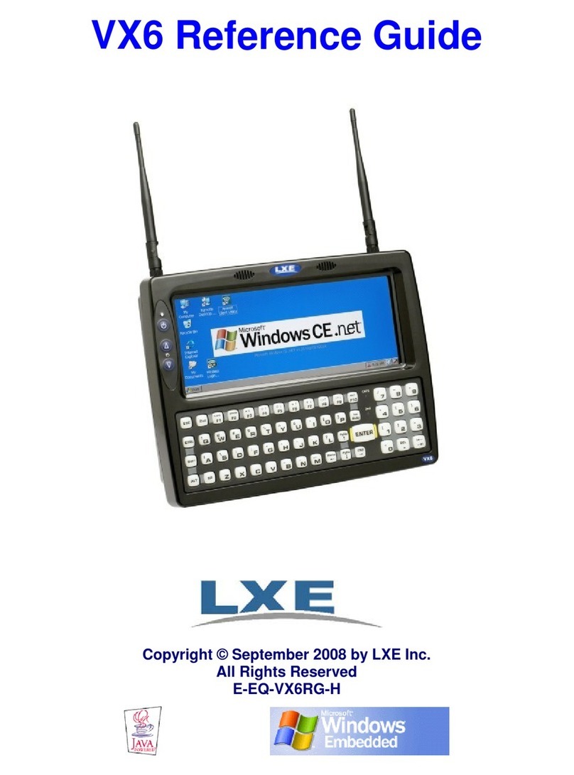 LXE VX6 User manual