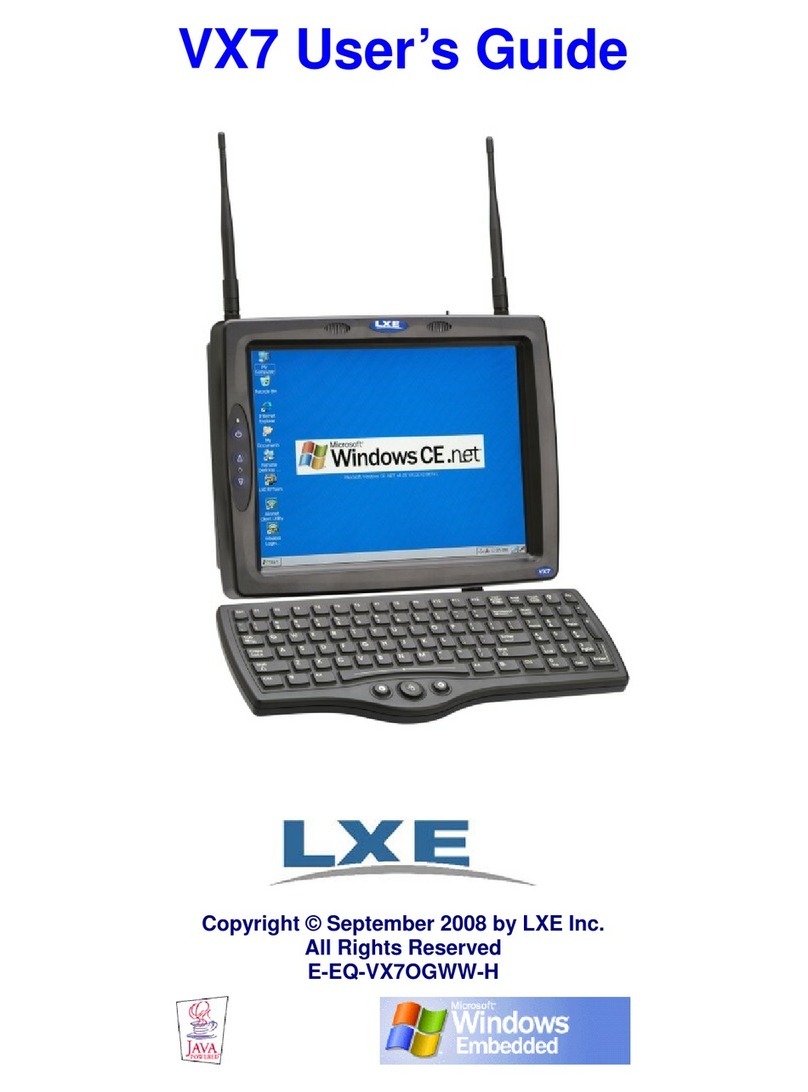 LXE VX7 User manual