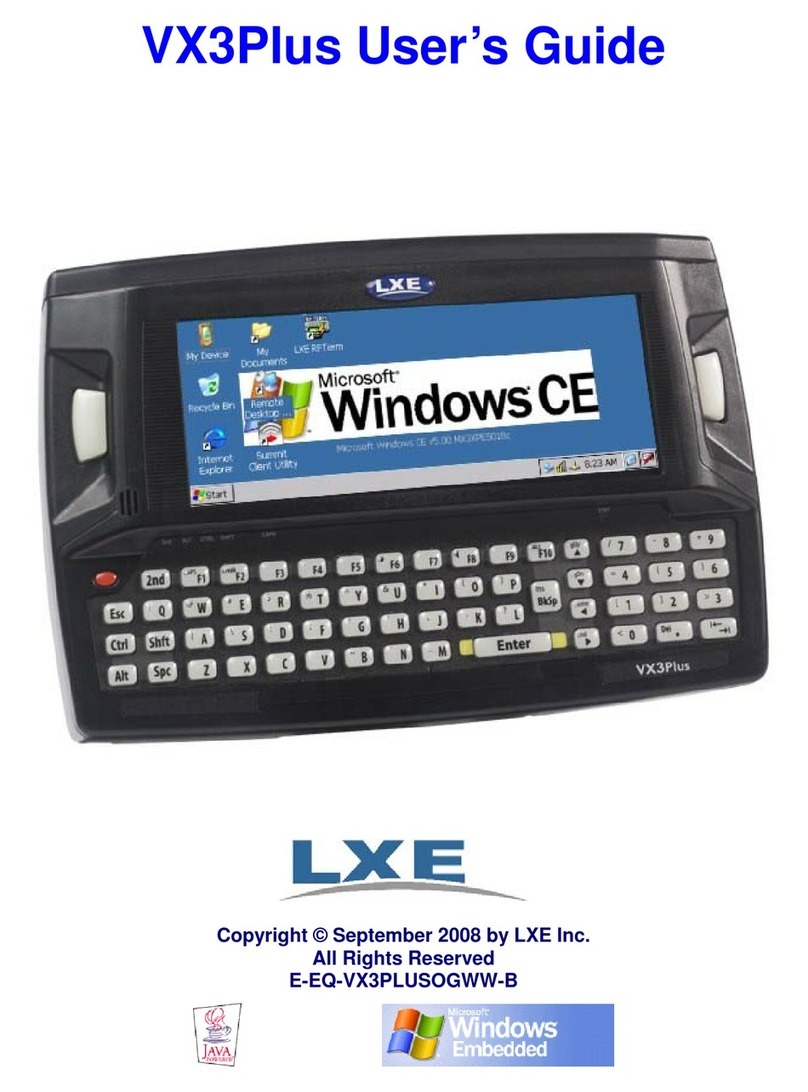 LXE VX3Plus user guide
