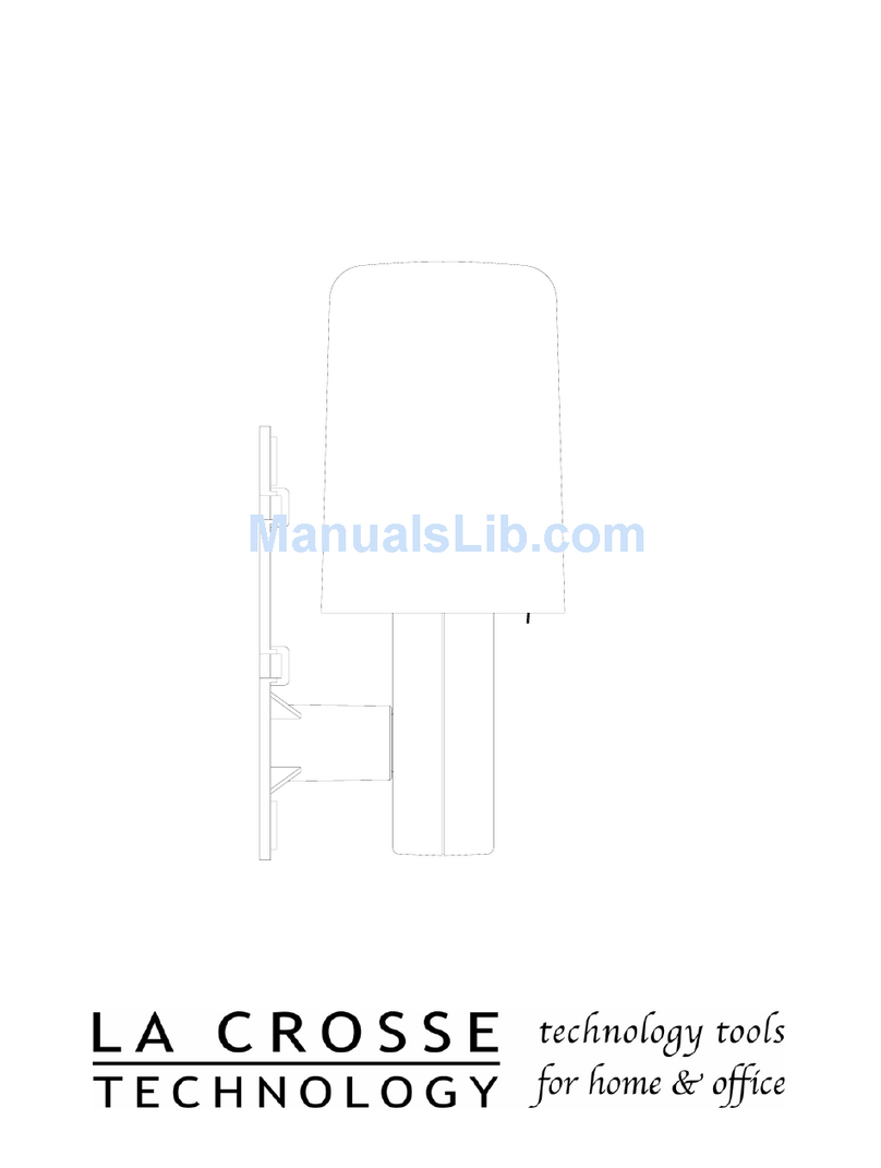 La Crosse Technology TX8U instruction manual