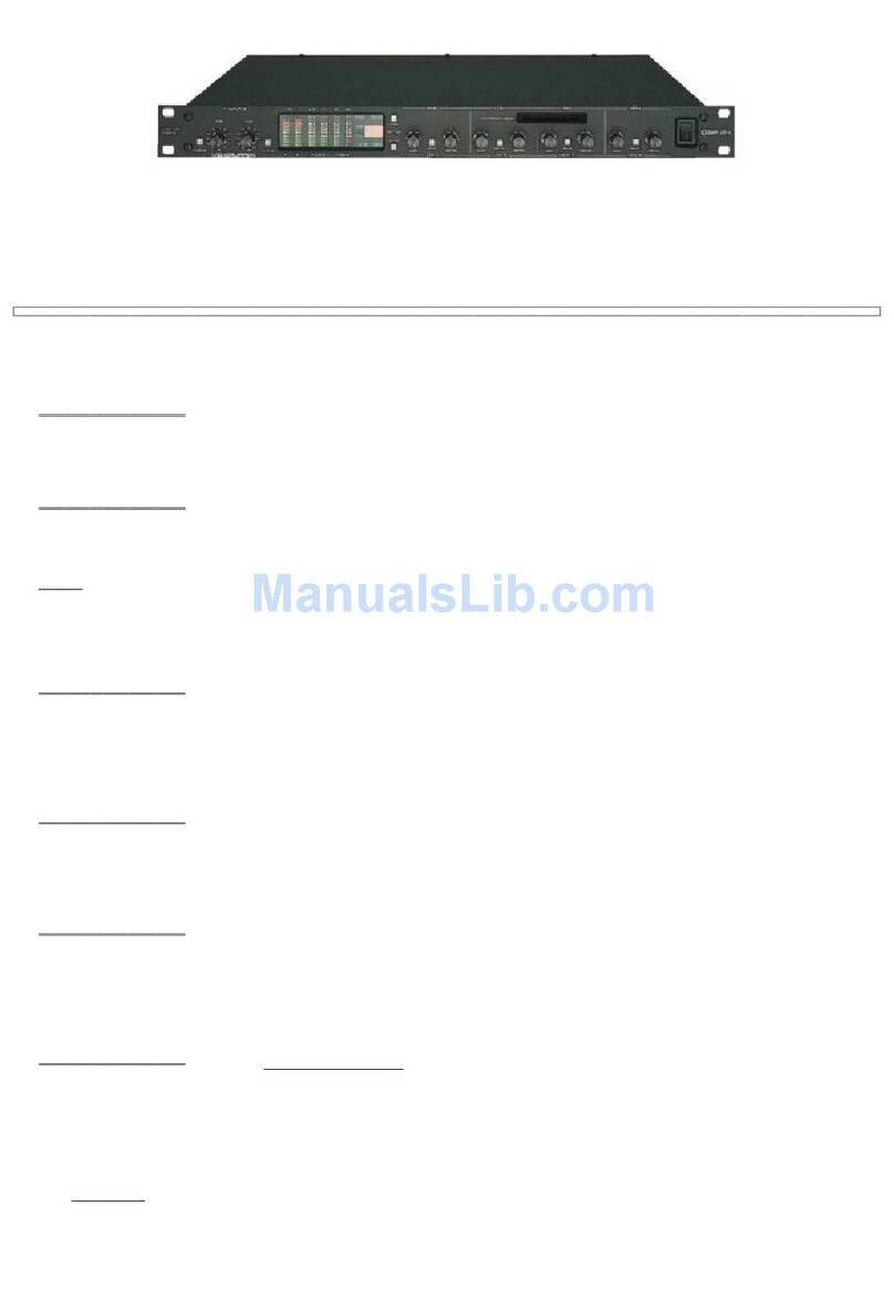 Lab.gruppen DSP 24B User manual