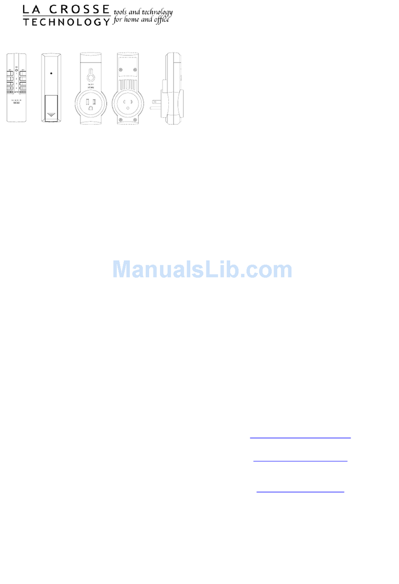 La Crosse Technology RS-204 Instruction