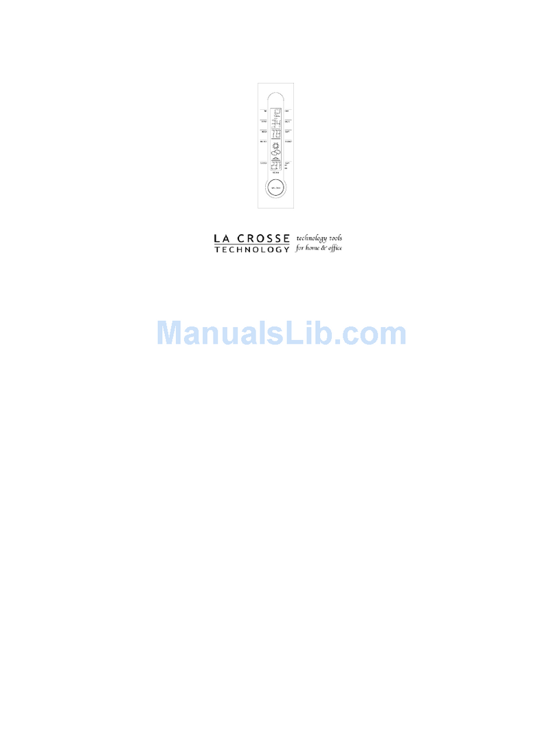 La Crosse Technology WS-7044UA instruction manual