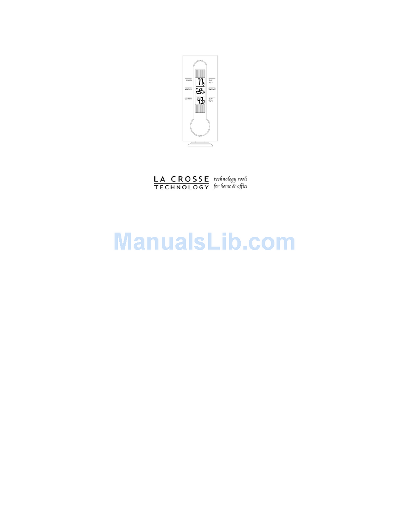 La Crosse Technology WS-7032UF instruction manual
