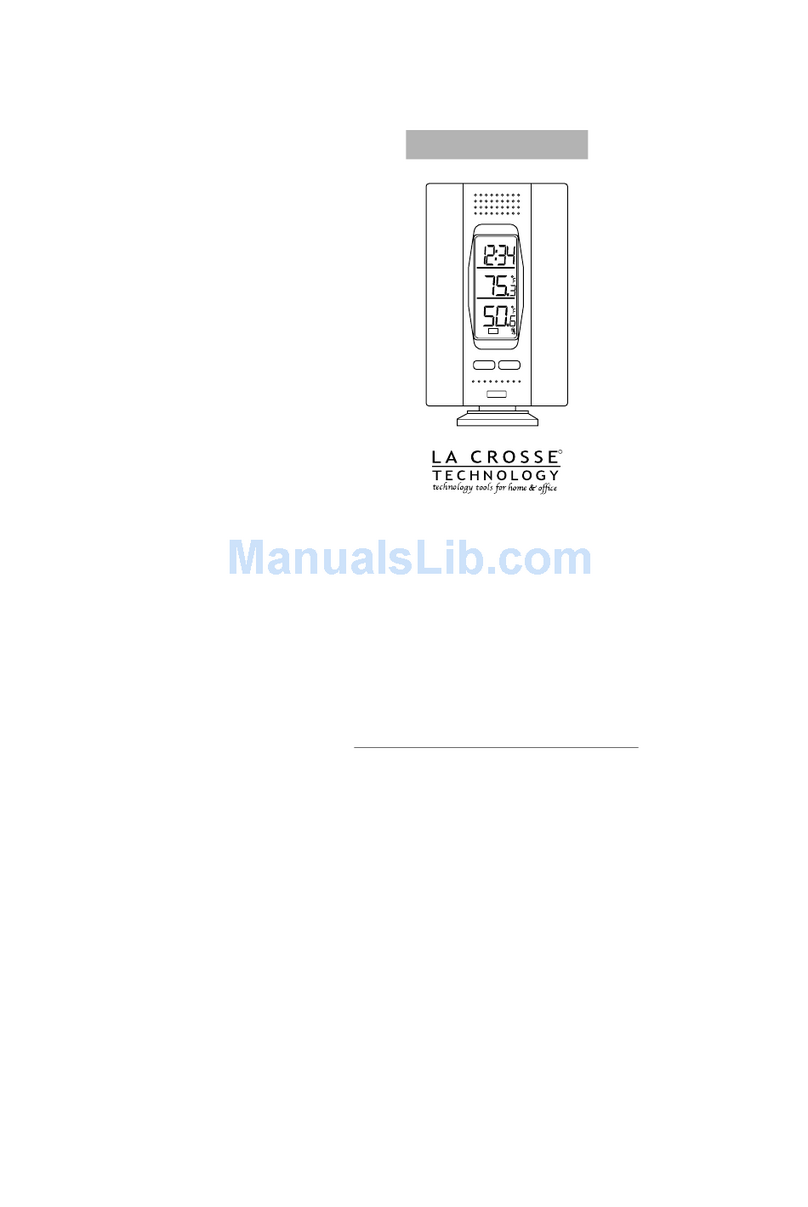 La Crosse Technology WS-7013BZ User manual