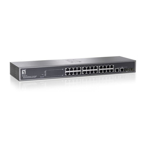 LevelOne GSW-2473 user manual