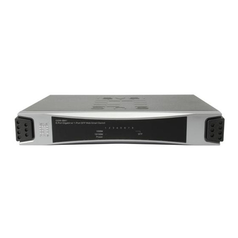 LevelOne OfficeCon GSW-0841 User manual