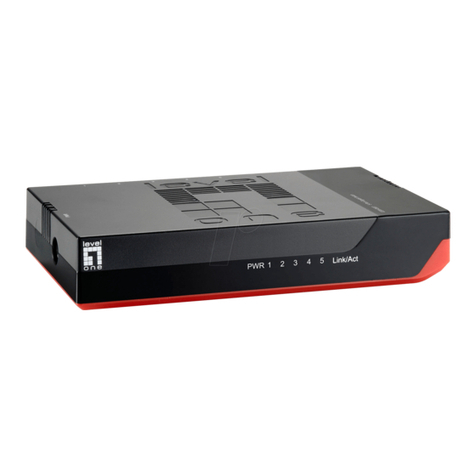 LevelOne GSW-0507 user manual