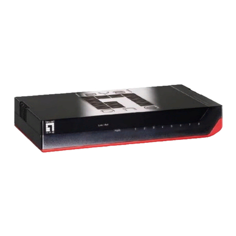 LevelOne GSW-0807 User manual