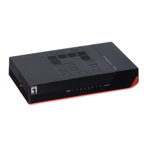 LevelOne FSW-0811 User manual LevelOne FSW-0811 User manual