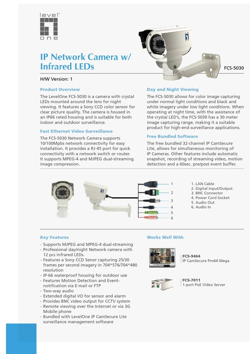 LevelOne FCS-5030 User manual
