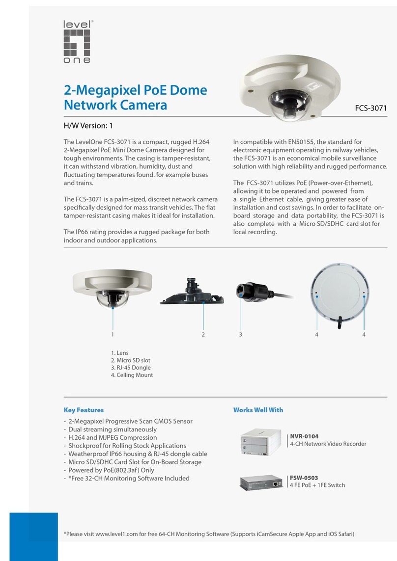 LevelOne FCS-3071 User manual