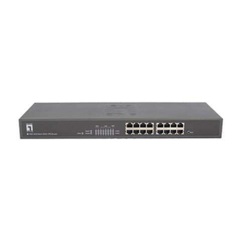 LevelOne NetCon FBR-4000 User manual